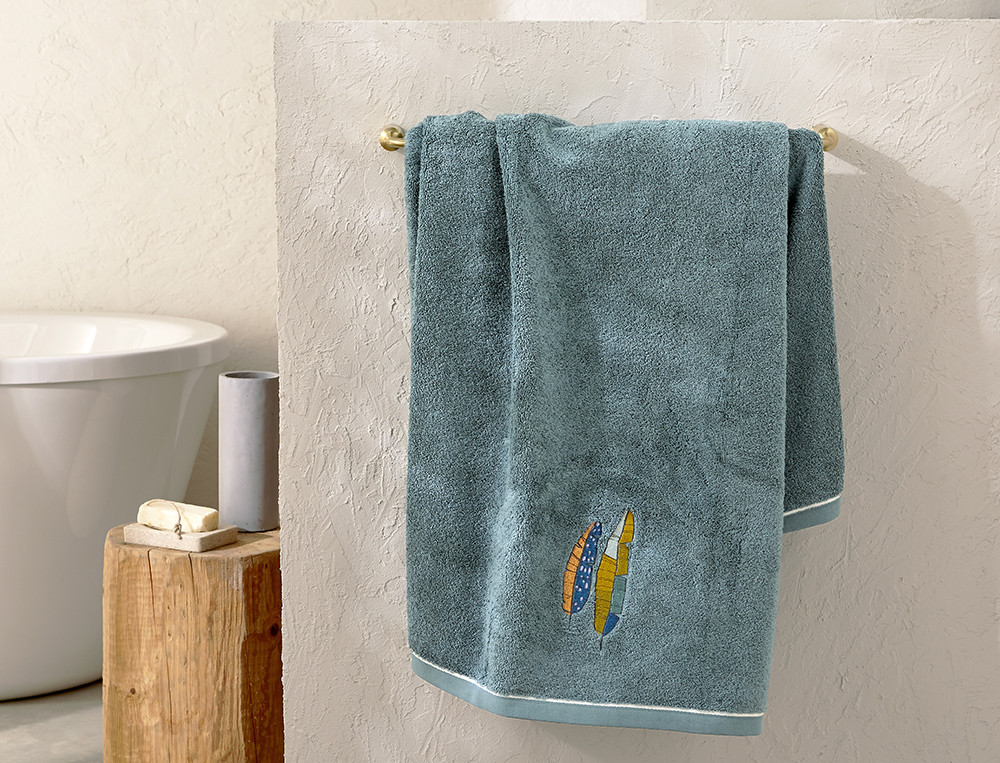 Drap de bain Balade en savane