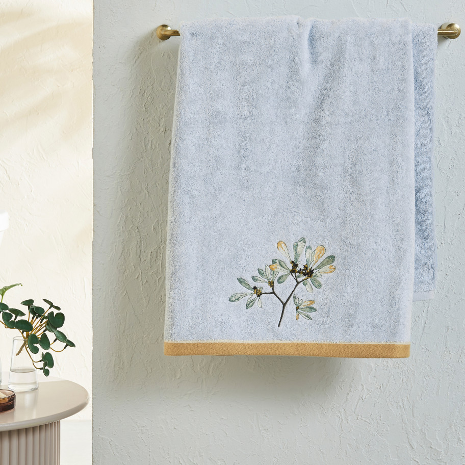 Drap de bain Poésie végétale