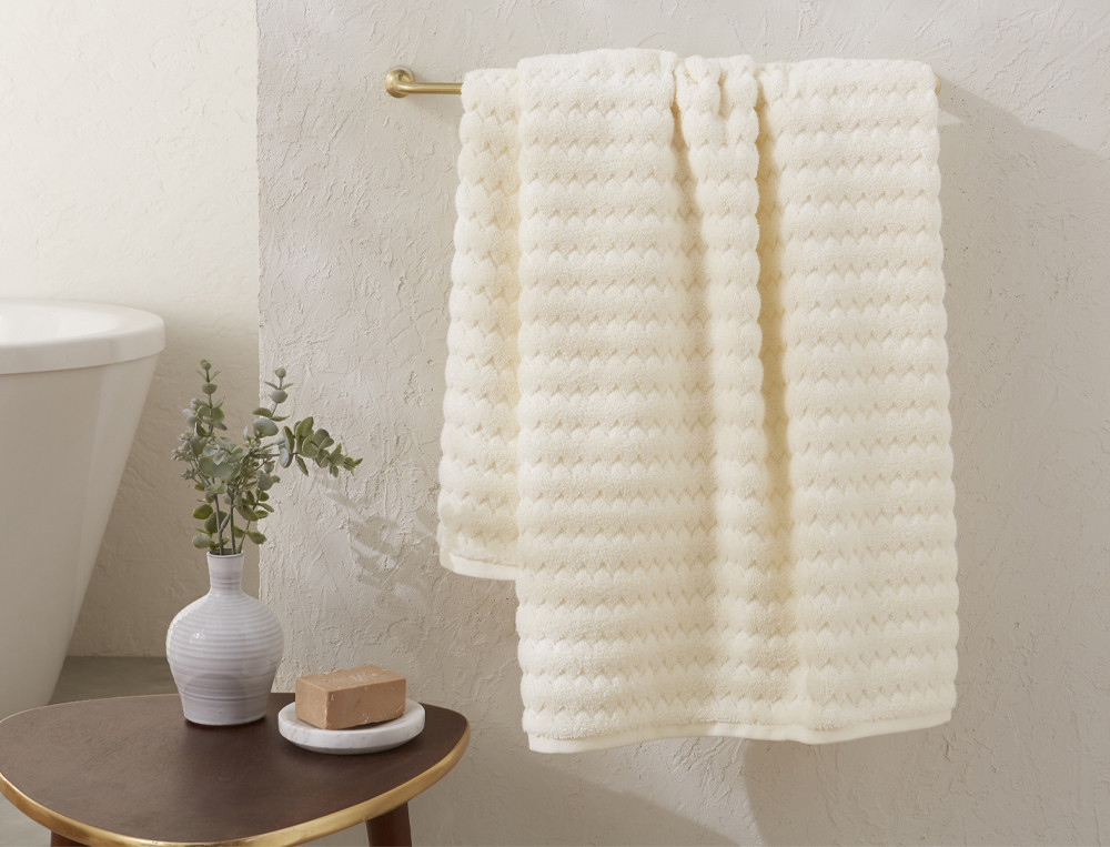 Drap de bain 100% coton 600 g/m2 En douceur