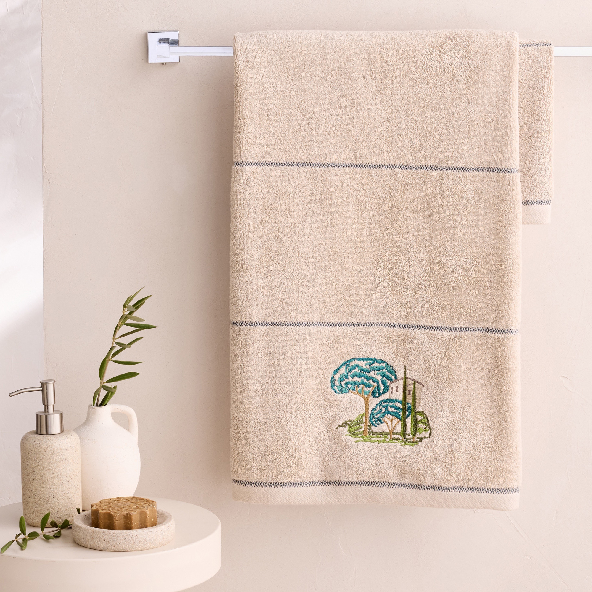 Drap de bain Flânerie en provence