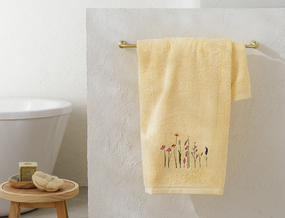 Drap de bain Saveurs de fleurs