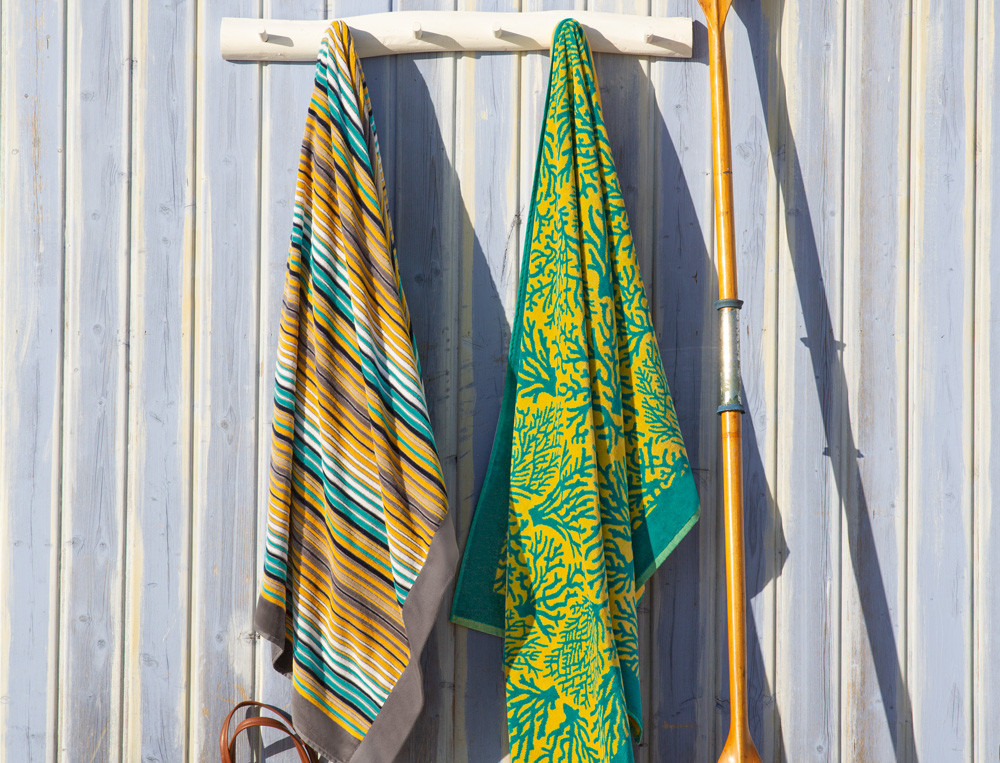 Drap de plage Sur le lagon