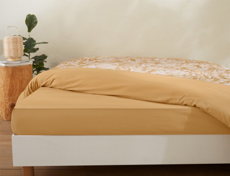 Drap-housse Jaune passion