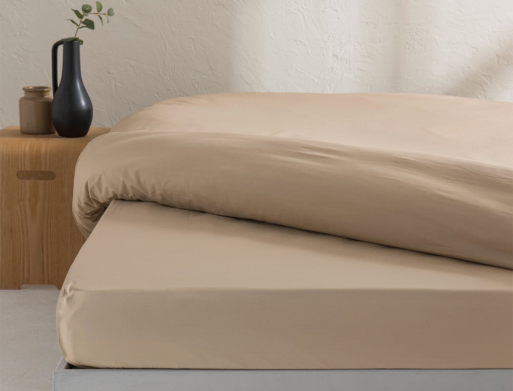 Drap housse bonnet 35 cm Percale