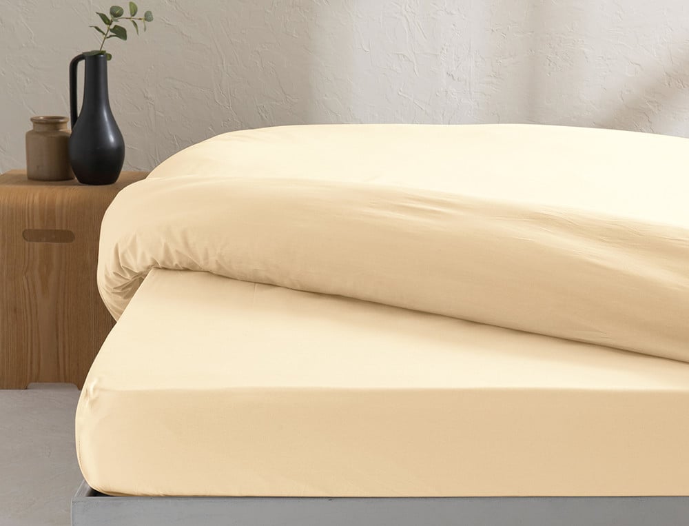 Drap housse bonnet 35 cm Percale