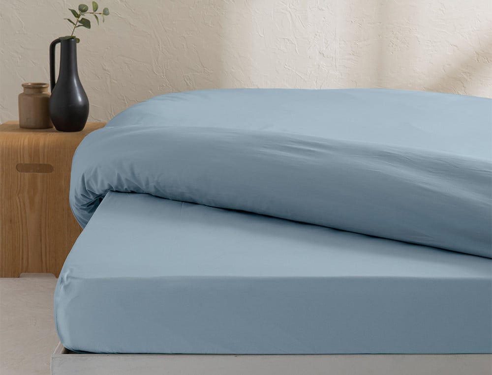 Drap housse bonnet 35 cm Percale