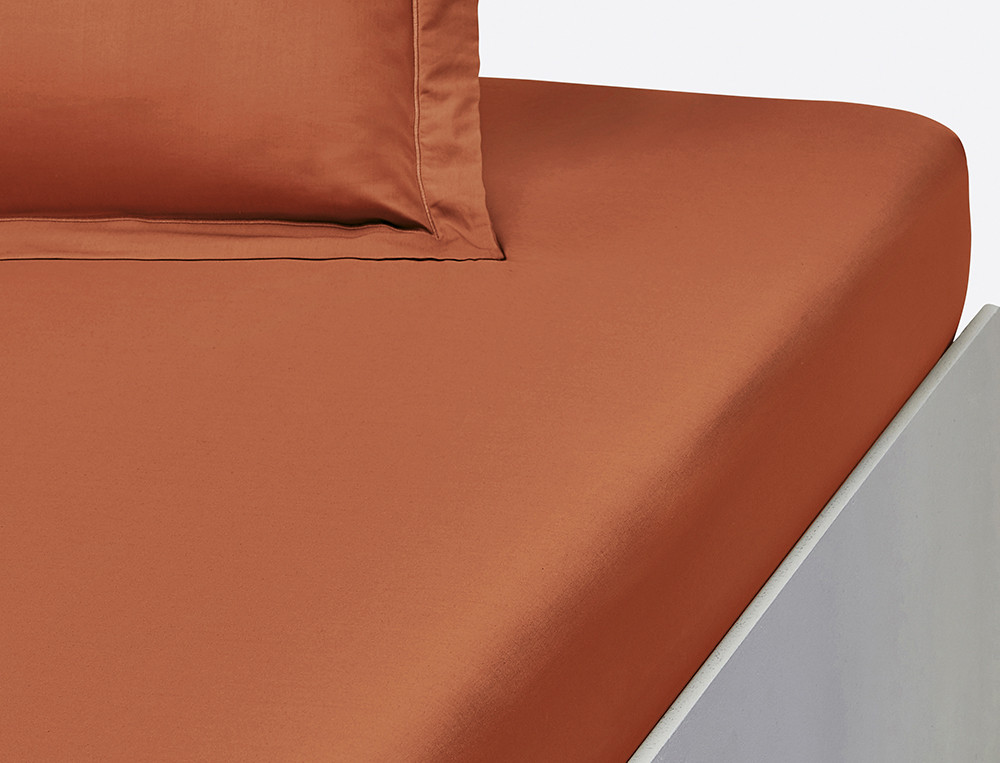 Drap housse bonnet 35 cm Percale