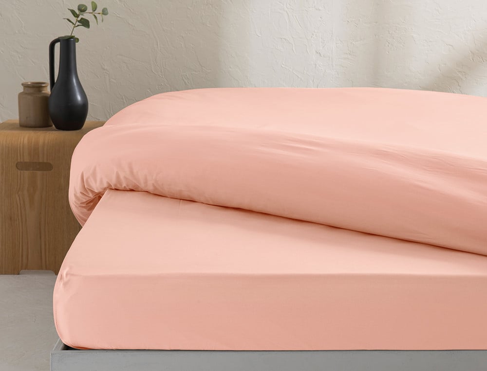 Drap housse bonnet 35 cm Percale