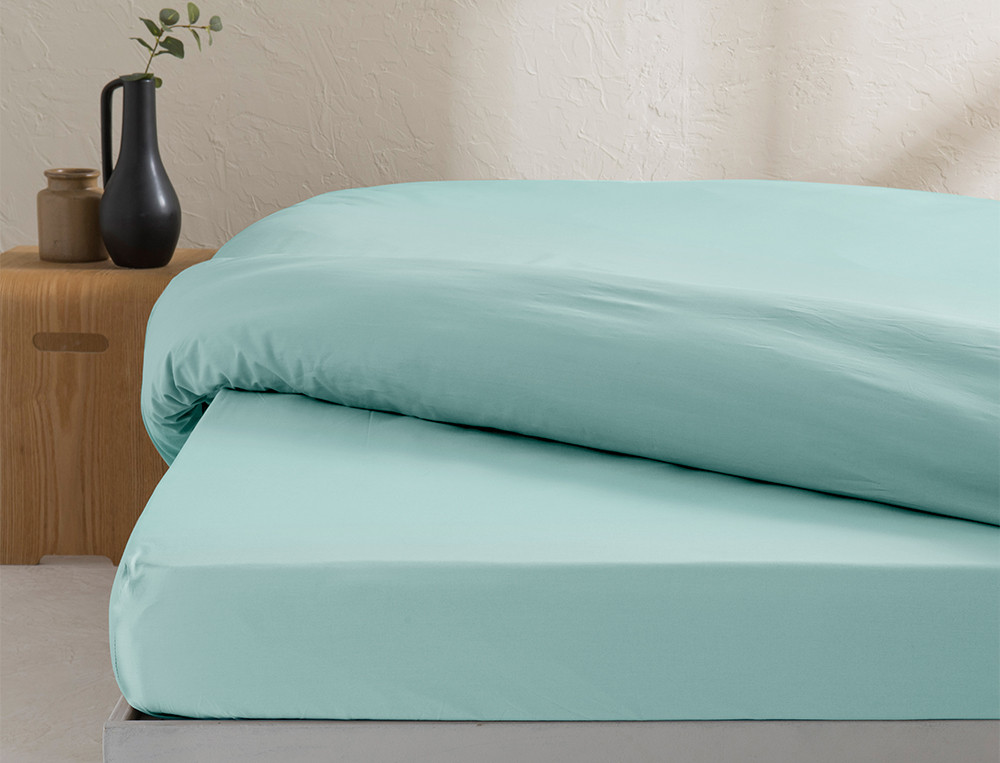 Drap housse bonnet 35 cm Percale