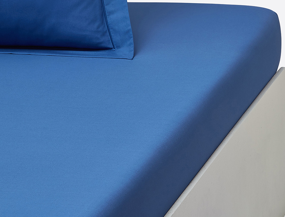 Drap housse bonnet 35 cm Percale