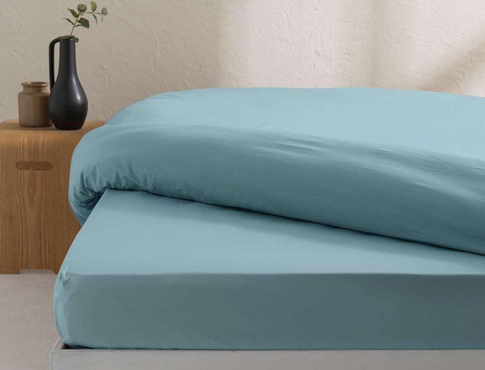 Drap housse bonnet 35 cm Percale