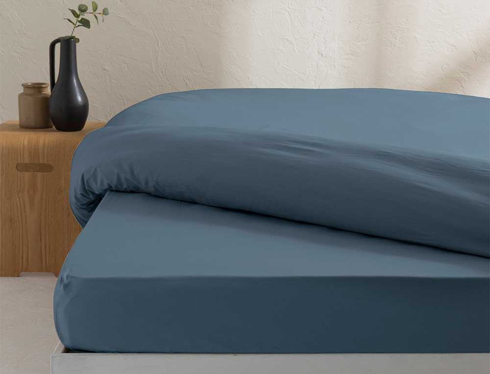 Drap housse bonnet 35 cm Percale