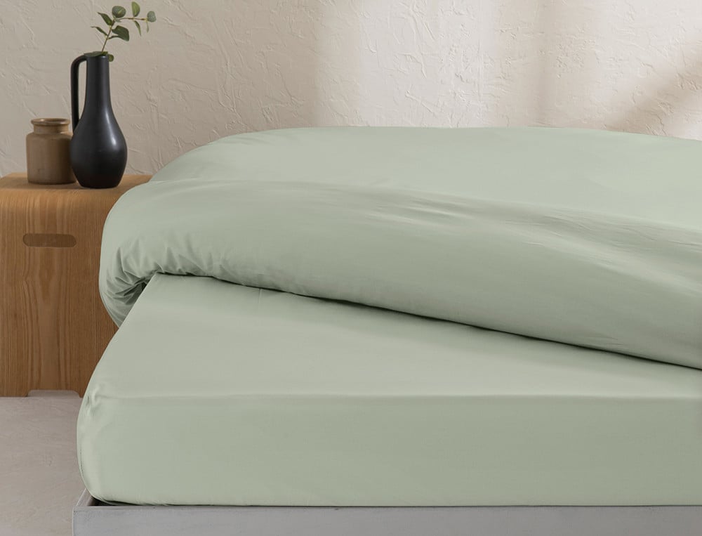 Drap housse bonnet 35 cm Percale