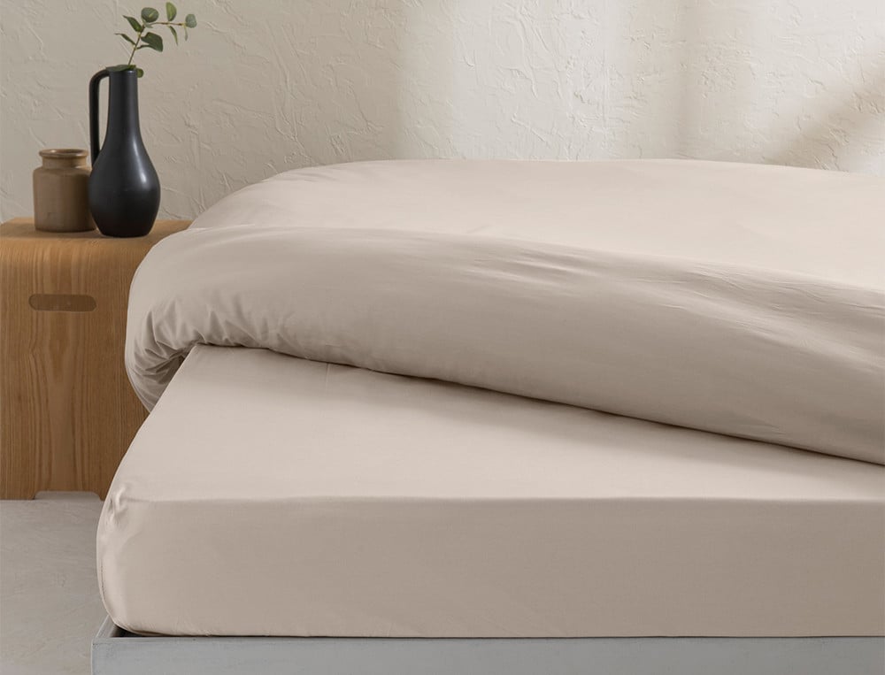 Drap housse bonnet 35 cm Percale