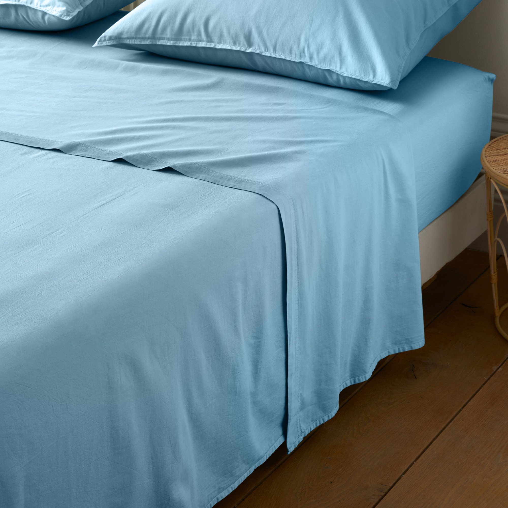 Satin lavé
