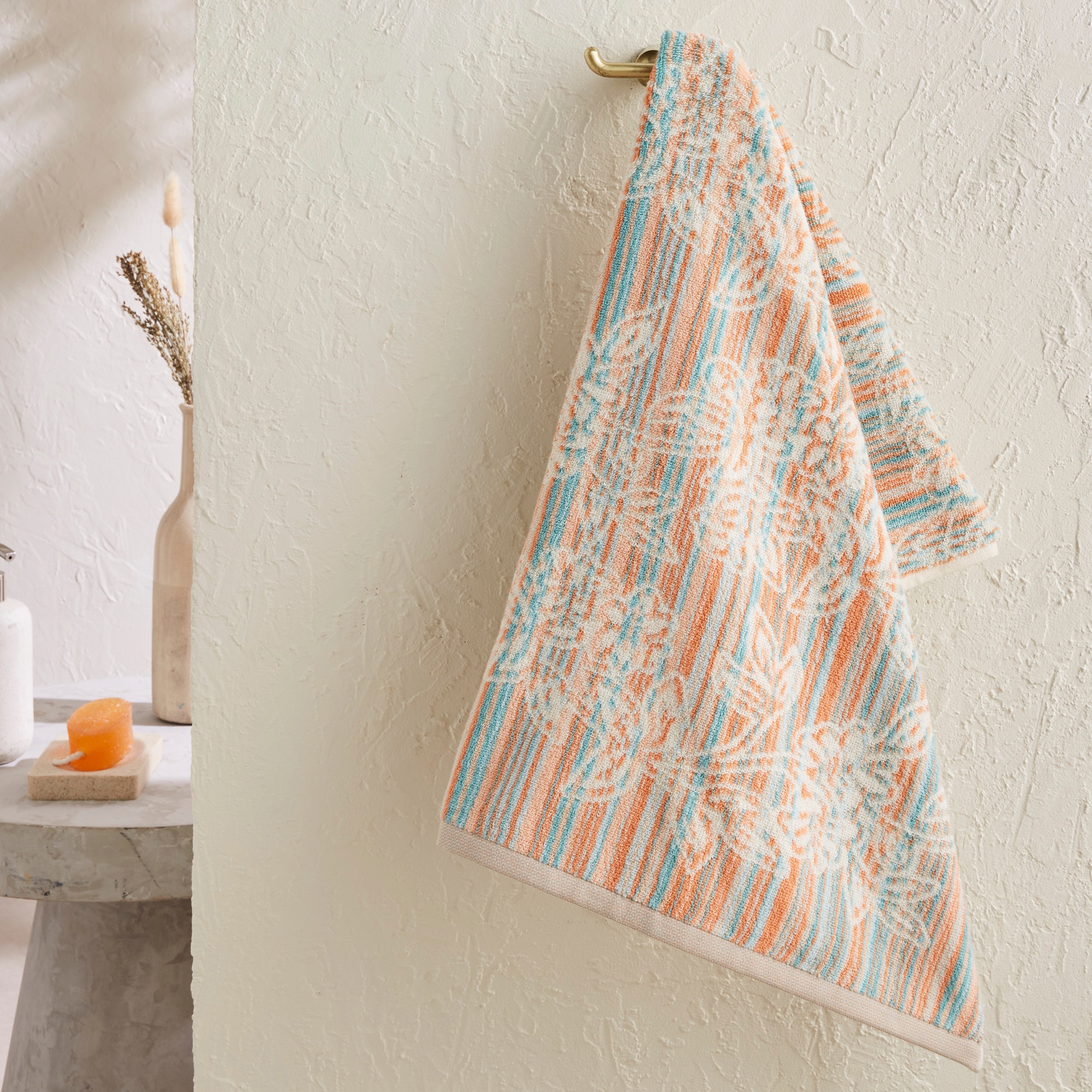 Badtextilien Jacquard Fabina