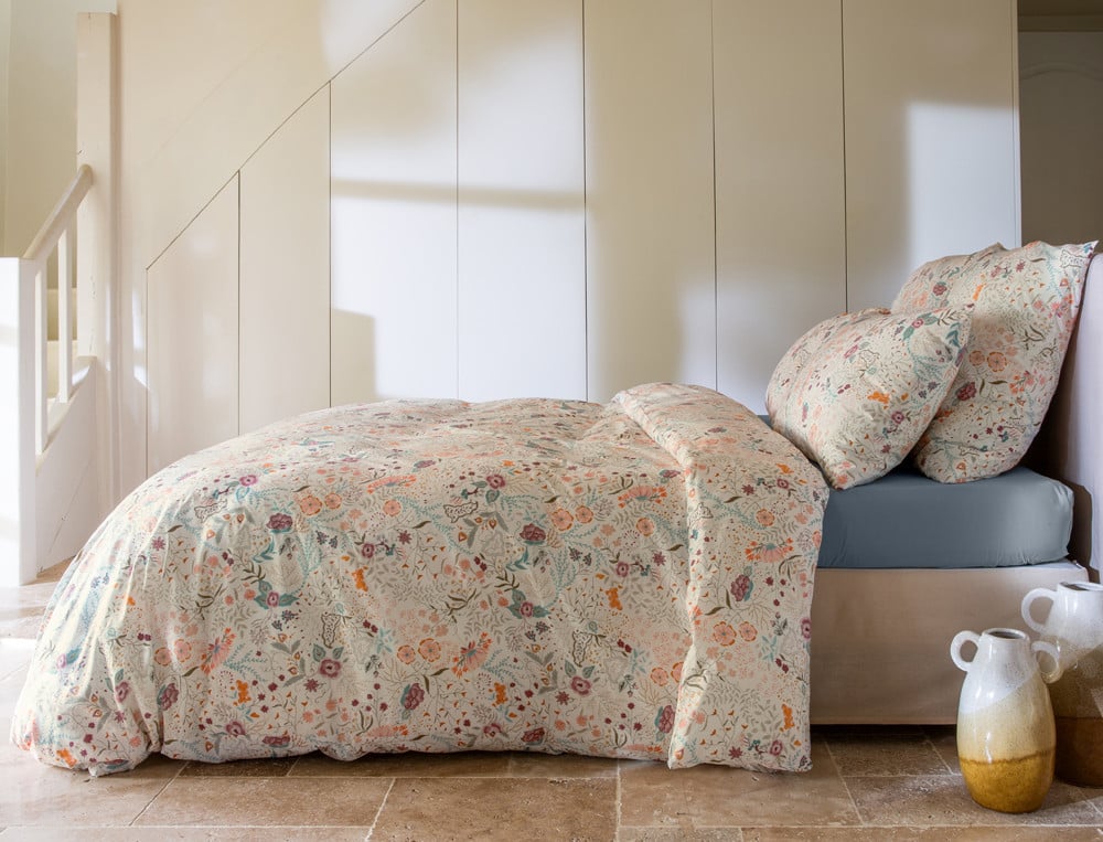 Housse de couette En liberté Percale 100% coton