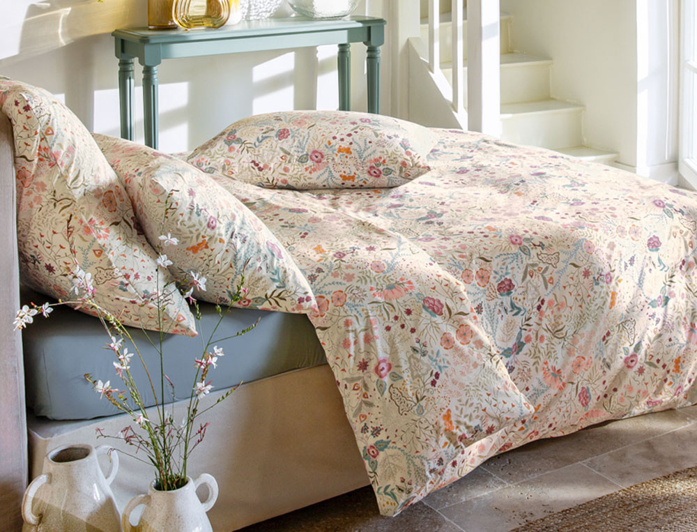 Housse de couette En liberté Percale 100% coton