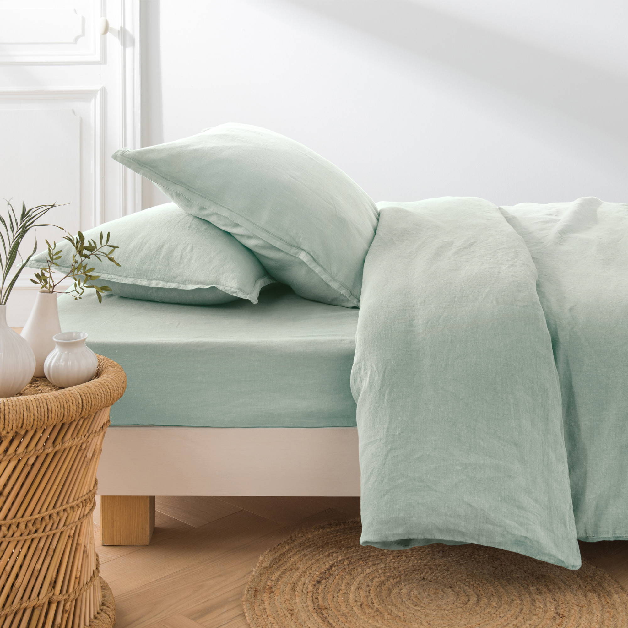 Linge de lit uni Un autre lin