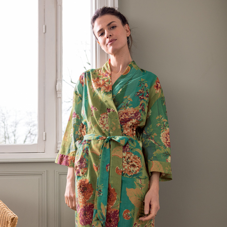Kimono Fleurs d'orient