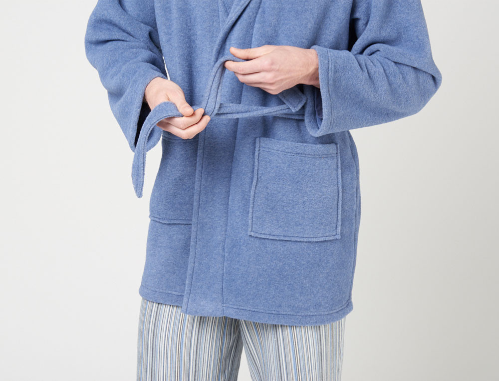 Kimono Blau Linientreu