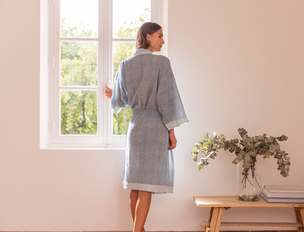 Kimono 100% coton Marjorie