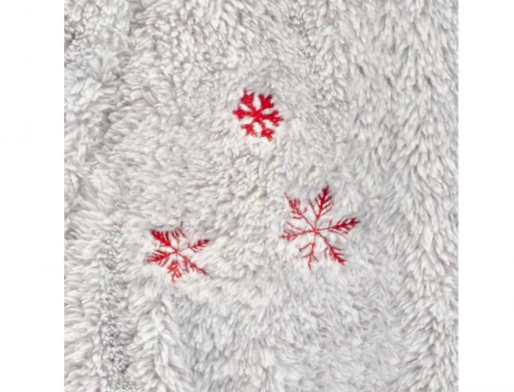 Kinder Morgenmantel Schneeflocke Polyester Linvosges