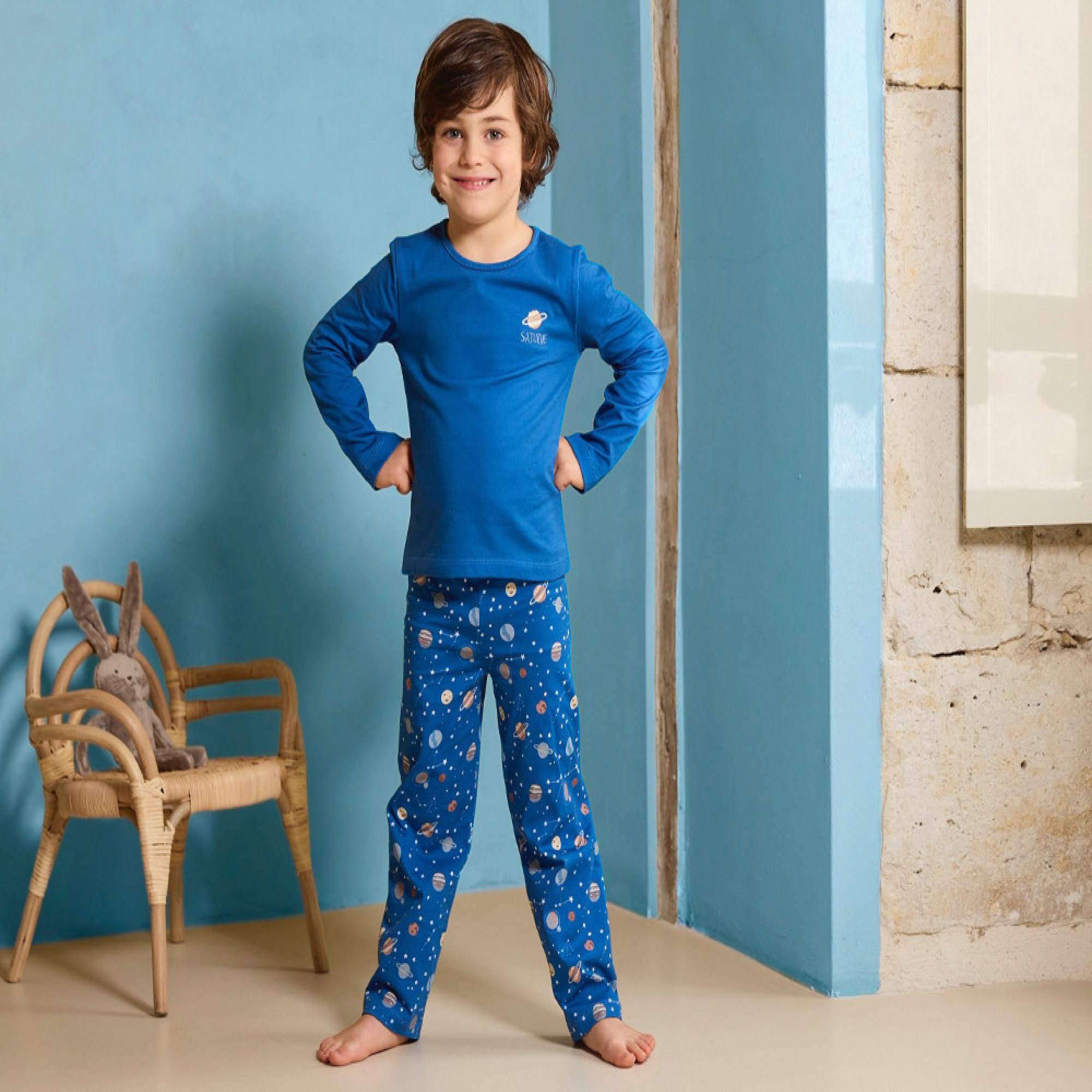 Pyjama lang Weltraumreise