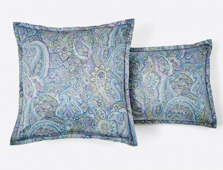 Satin-Kissenbezug mit Paisley-Motiv Orientalischer Traum