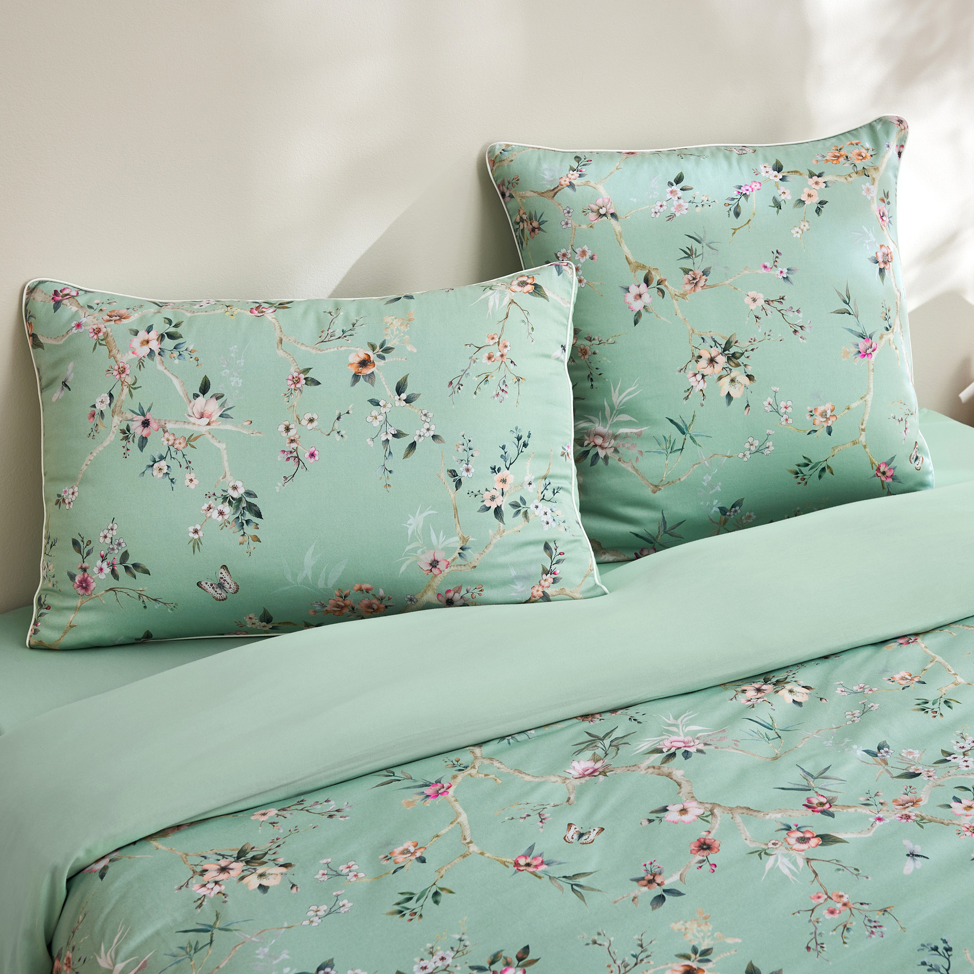 Kissenbezug  Sakura Glanz  100% Baumwolle