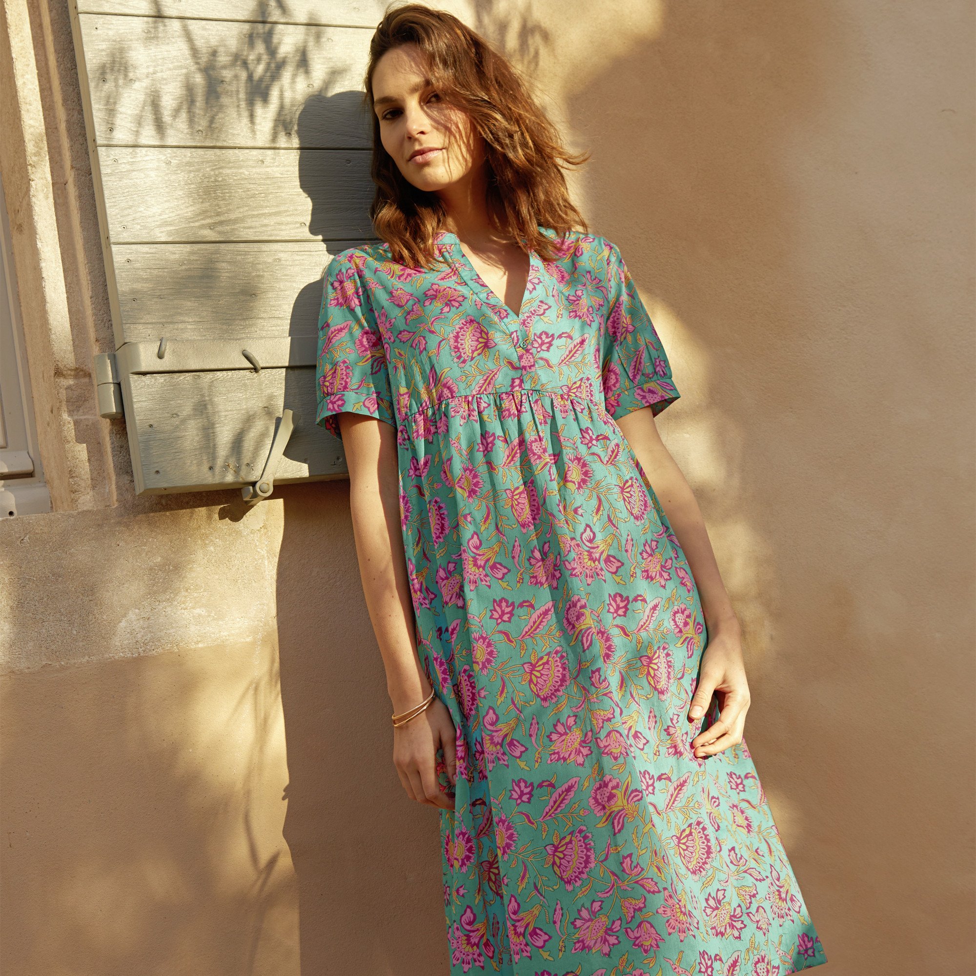 Langes Kleid Sommerstrahlen 