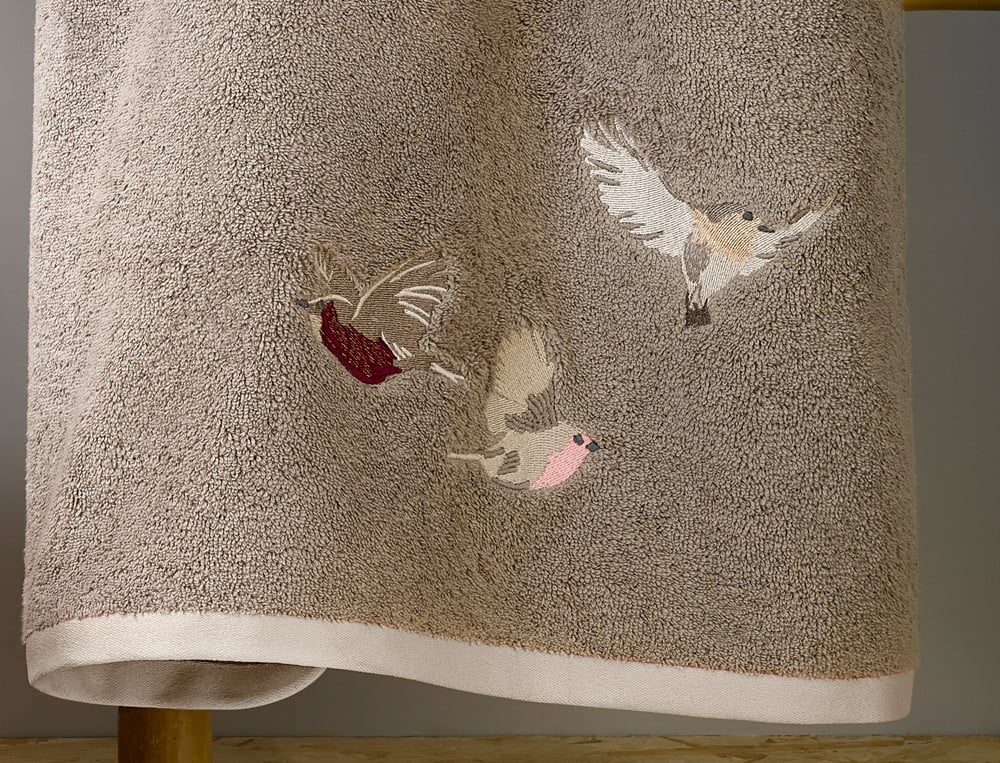 Drap de bain À vol d'oiseaux