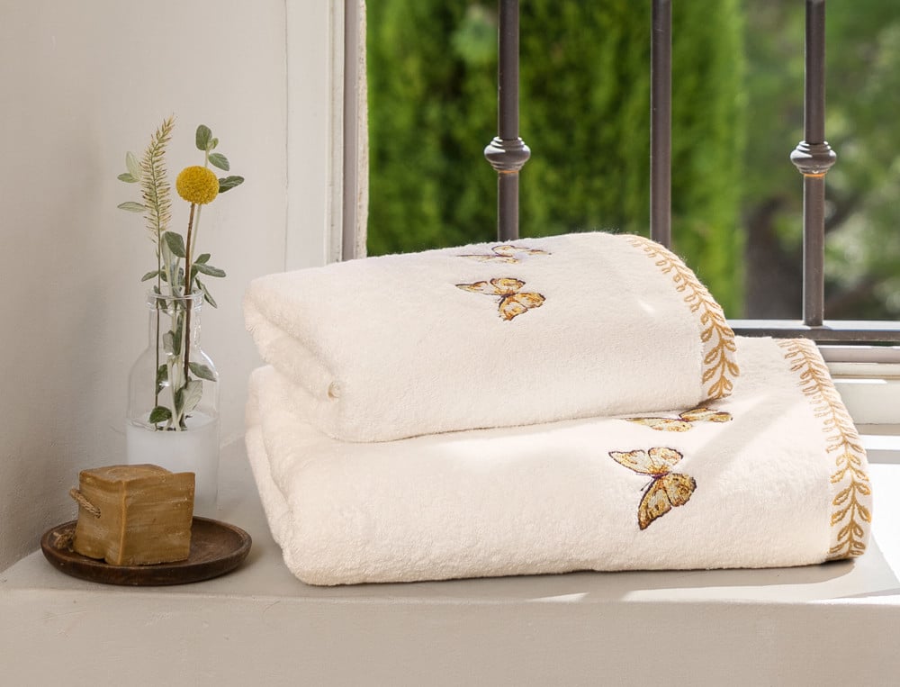 Serviette de bain De fleur en fleur