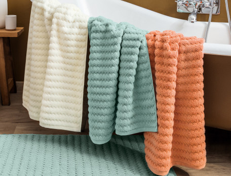 Linge de bain ultra moelleux et absorbant 100% coton 600g/m2 En douceur