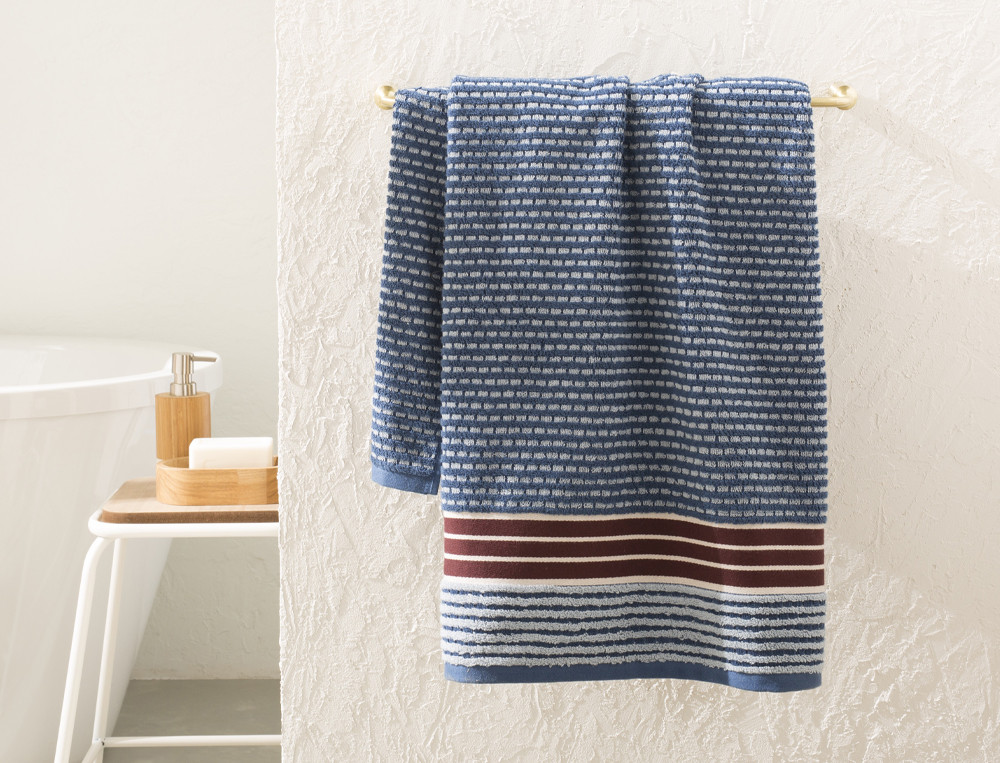 Serviette de bain Bleu évasion