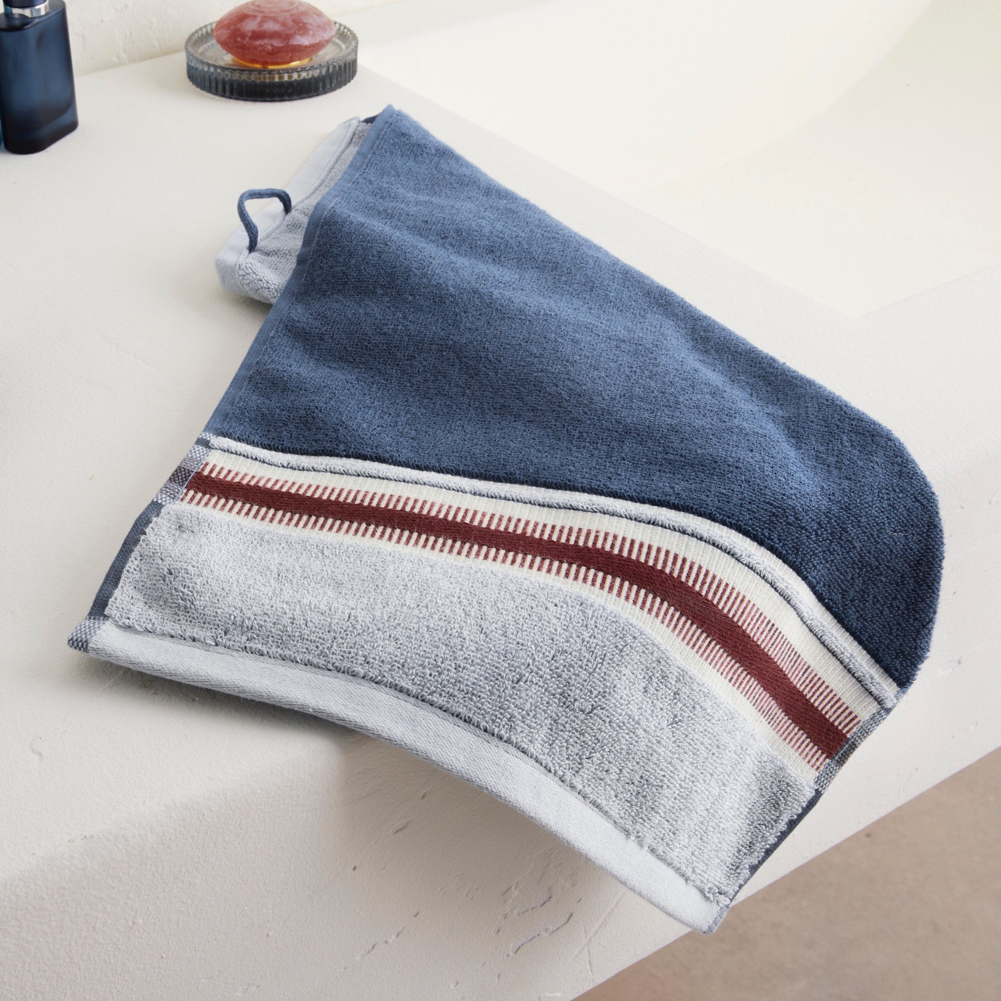 Serviette de bain Bleu évasion