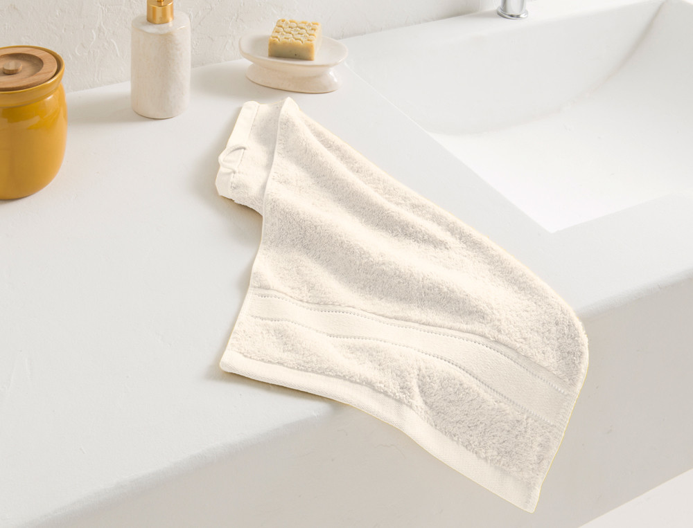 Linge de bain 65% coton et 35% modal 640g/m2 Matinale