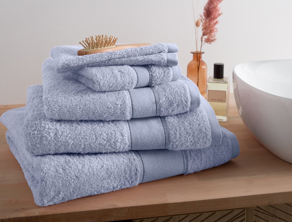 Linge de bain 65% coton et 35% modal 640g/m2 Matinale