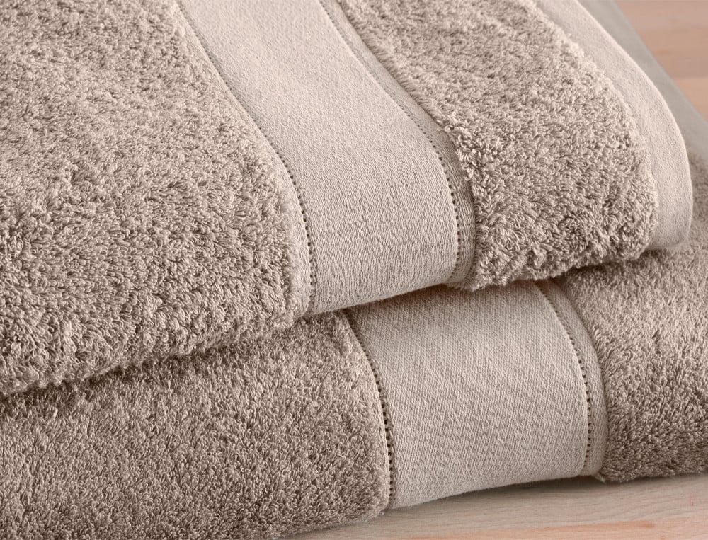 Linge de bain 65% coton et 35% modal 640g/m2 Matinale