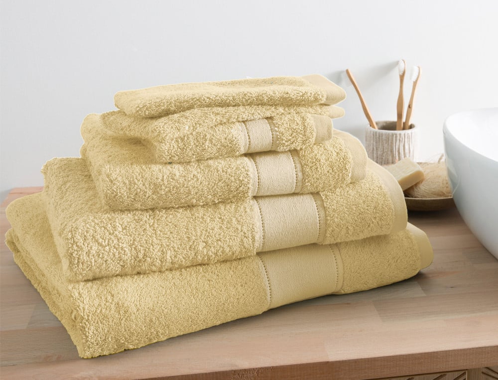 Linge de bain 65% coton et 35% modal 640g/m2 Matinale