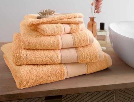 Linge de bain 65% coton et 35% modal 640g/m2 Matinale
