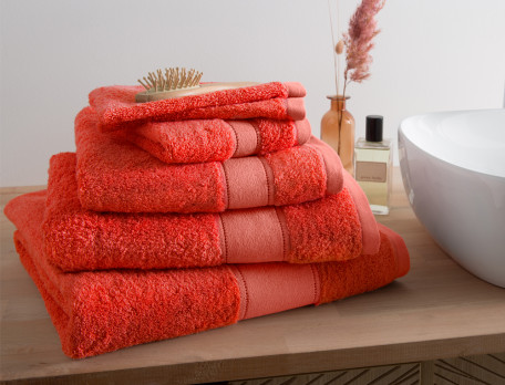 Linge de bain 65% coton et 35% modal 640g/m2 Matinale