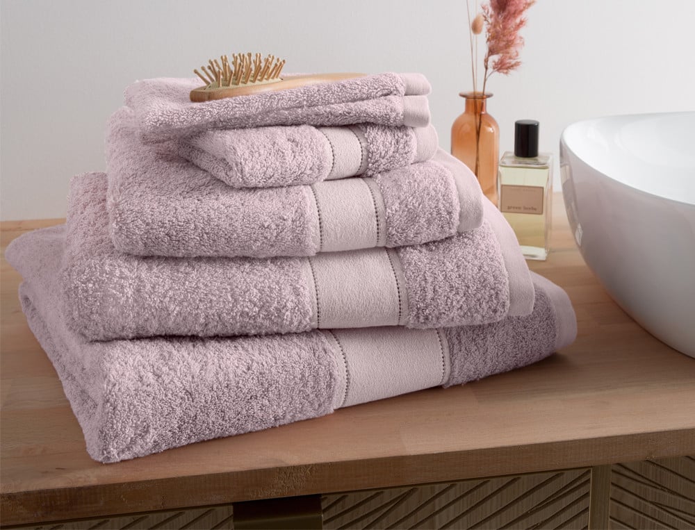 Linge de bain 65% coton et 35% modal 640g/m2 Matinale