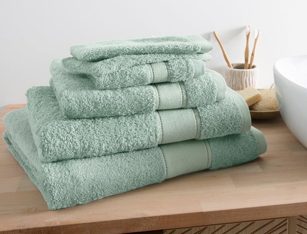 Linge de bain 65% coton et 35% modal 640g/m2 Matinale