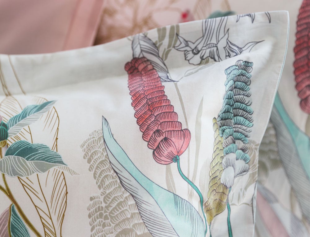 Linge de lit percale Bouquet d'émotions