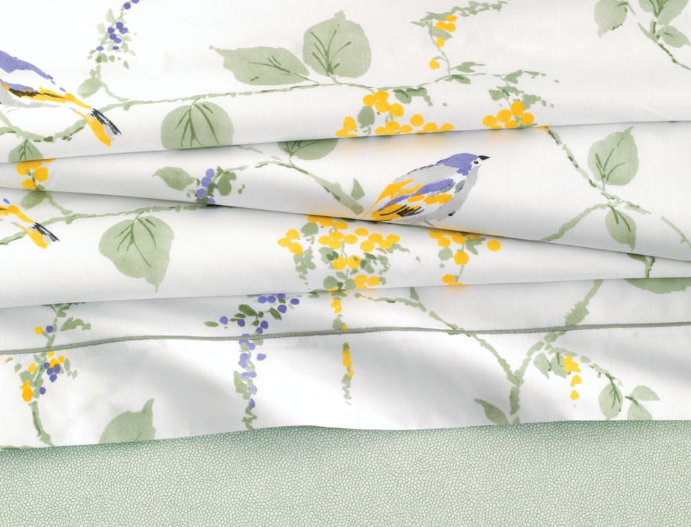 Linge de lit Chant d'été percale 100% coton