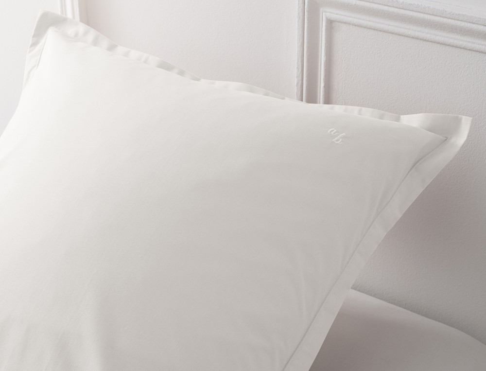 Linge de lit Coton fin tissage serré 60 fils/cm2