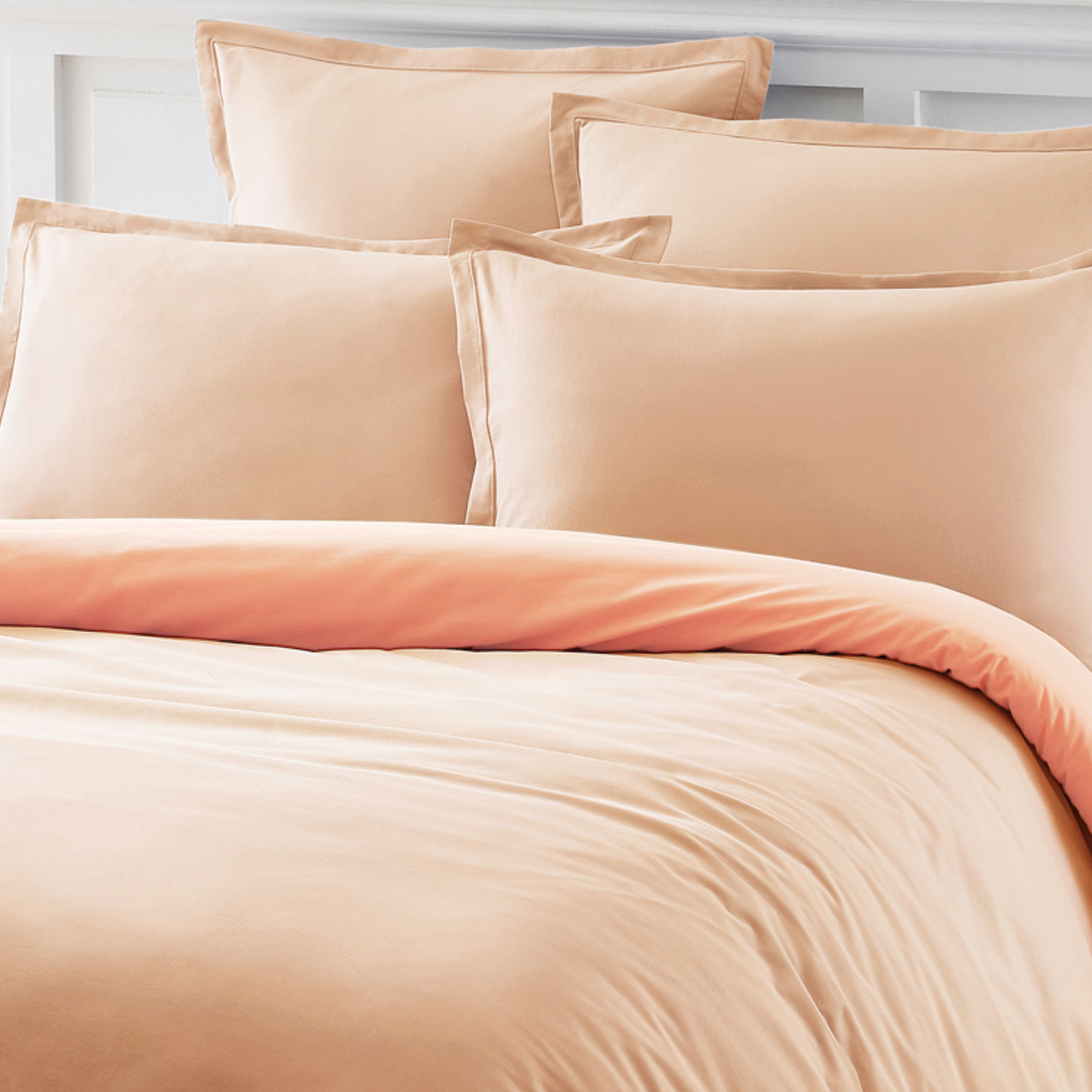 Linge de lit Coton fin tissage serré 60 fils/cm2