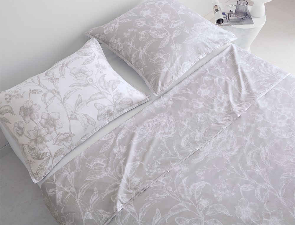 Linge de lit Esquisse florale