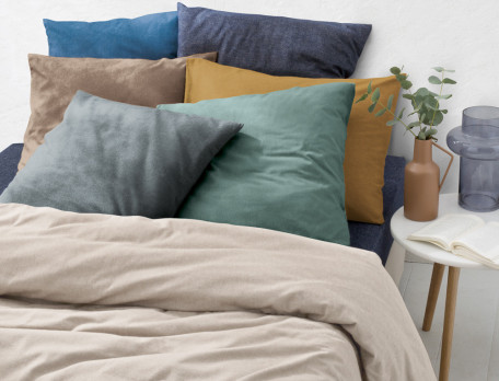Linge de lit Flanelle Tissé-teint 100% coton gratté